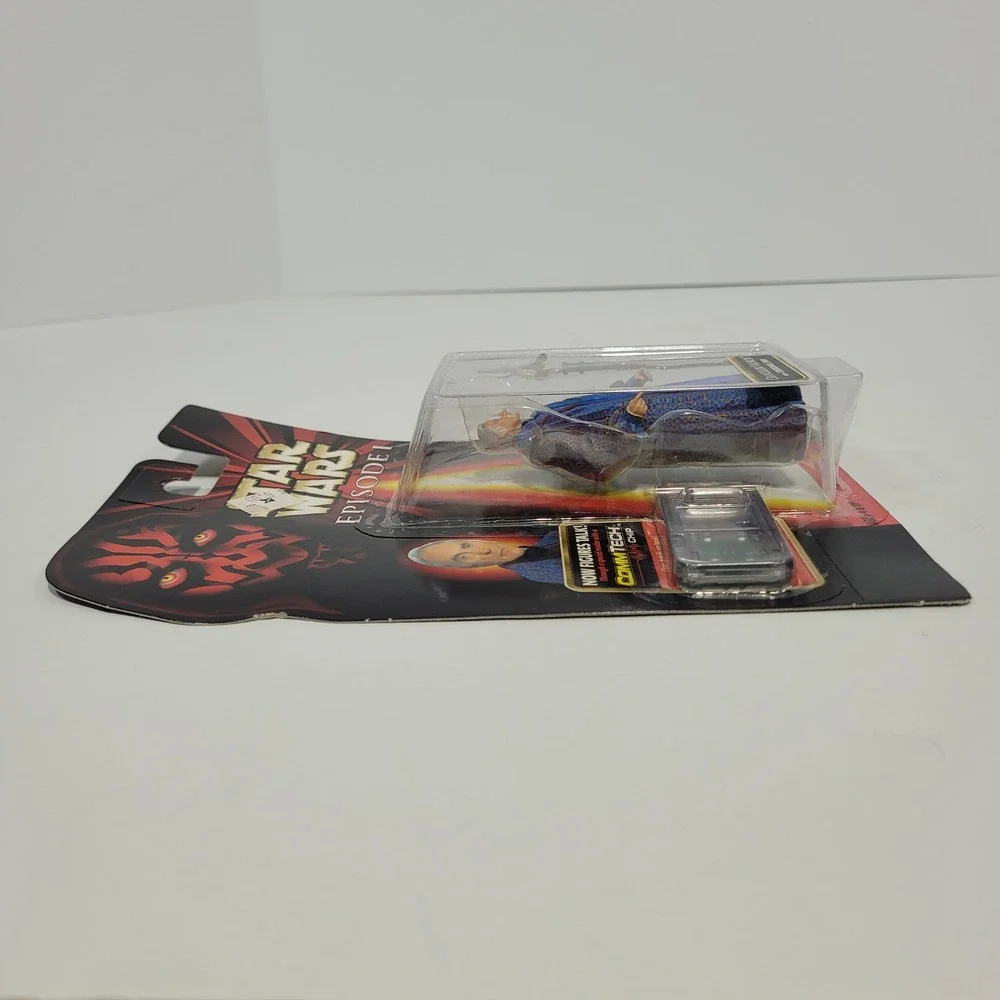 Star Wars Episode I Chancellor Valorum Hasbro Action Figure CommTech Chip 1998